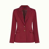 King Louie Women's Bianca Blazer Broadway in Cabernet Red image