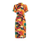 King Louie Women's Carina Tunic Dress Aurelio in Orange image