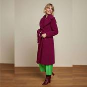 King Louie Women's Mary Coat Murphy in Beaujolais Red image