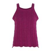 King Louie Women's Sofie Top Scallop in Vivid Purple image