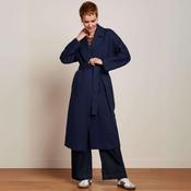 King Louie Women's Diana Coat Austin in Evening Blue image