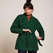 King Louie Women's Maura Coat Short Kennedy in Forest Green image
