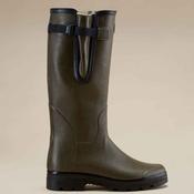 Le Chameau Men's Vierzon Jersey Lined Wellington Boot in Vert Chameau (Chameau Green) image