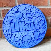 Likit Graze Maze Feeding Lick Mat in Blue