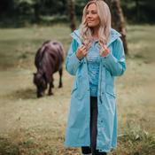Mountain Horse Women's Mindy Rain Coat in Teal Blue image