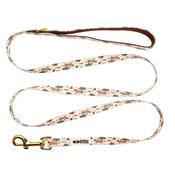 Oh So Fetch Horse &amp; Hound Padded Dog Lead in Beige image