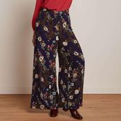 King Louie Women's Palazzo Trousers Rising in Evening Blue image