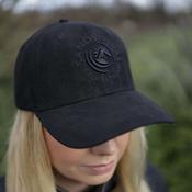 SandStorm Suede Effect Baseball Cap in Black image