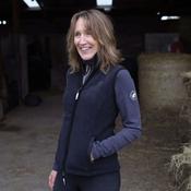 SandStorm Women's Country Fleece Gilet in Black image