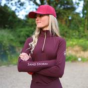 SandStorm Women's Performance Sport Baselayer in Burgundy image