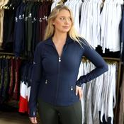 SandStorm Women's Sculpt Training Riding Jacket in Navy