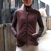 SandStorm Women's Country Fleece Gilet in Chocolate image