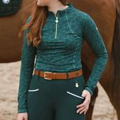 SandStorm Women's Performance Sport Baselayer in Shamrock image