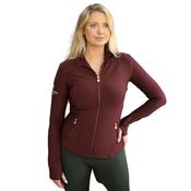 SandStorm Women's Sculpt Training Riding Jacket in Burgundy image