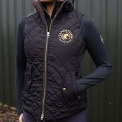 SandStorm Women's Tailored Quilted Gilet in Black image
