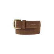 Schoffel Men's Castleton Suede Belt in Chocolate image