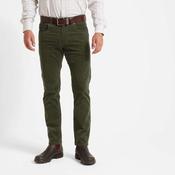 Schoffel Men's Camden Cord Trousers in Forest image