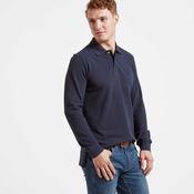 Schoffel Men's St. Ives Long Sleeve Polo Shirt in Navy image