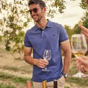 Schoffel Men's St. Ives Jersey Polo Shirt in French Navy image