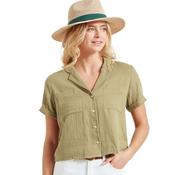 Schoffel Women's Summerfield Shirt in Light Khaki Green image