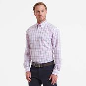 Schoffel Men's Holkham Classic Shirt in Pink, Blue and Raspberry Check image