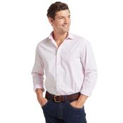 Schoffel Men's Thorpeness Tailored Shirt in Pale Rose Check image