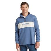 Schoffel Men's Trencrom Quarter Zip Jumper in Vintage Indigo