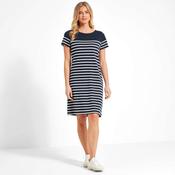 Schoffel Women's Beauport Dress in Navy wtih Stripes image