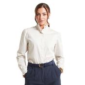 Schoffel Women's Fakenham Shirt in Linen Stripe image