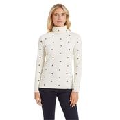 Schoffel Women's Malham Roll Neck Top in Wine Pheasant image
