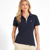 Schoffel Women's St Ives Tailored Polo Shirt in Navy image