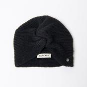 Surkana Gotu Knit Turban in Black