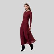 Surkana Long Dress in Maroon image