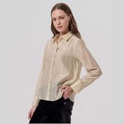 Surkana Straight Shirt in Beige image