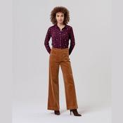 Surkana Wide Pants with Patch Pockets in Toffee image