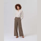 Surkana Wide Trouser with Small Waist in Camel image
