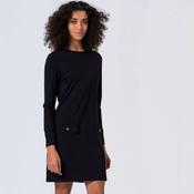 Surkana Women's Lisa Short A-Line Dress in Black image