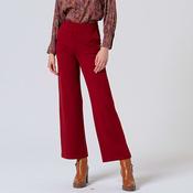 Surkana Women's Lisa Straight Trousers in English Red image