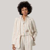Surkana Women's Blazer in Ecru image