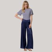 Surkana Women's Wide Pants in Night Blue