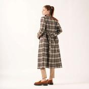 Welligogs Women's Paddington Long Coat in Check image