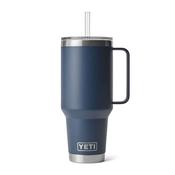 YETI Rambler 42 Oz Straw Mug in Navy (1242ml) with Straw Lid image