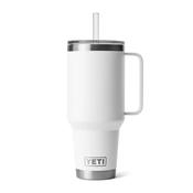 YETI Rambler 42 Oz Straw Mug in White (1242ml) with Straw Lid image