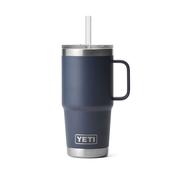 YETI Rambler 35 Oz Straw Mug in Navy (994 ml) image