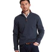 Schoffel Men's Blair Quarter Zip Jumper in Ink Navy image