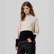 Surkana Perkins Neck Sweater in Ecru image