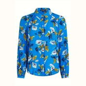 King Louie Women's Carina Blouse Cubanelle in Madeira Blue image