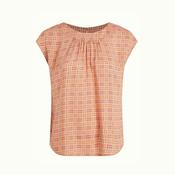 King Louie Women's Shirley Top Sapeuse Check in Creampuff image