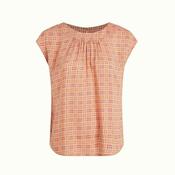 King Louie Women's Shirley Top Sapeuse Check in Creampuff image