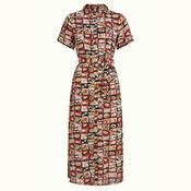 King Louie Women's Rosie Midi Dress St Vincent in Black image
